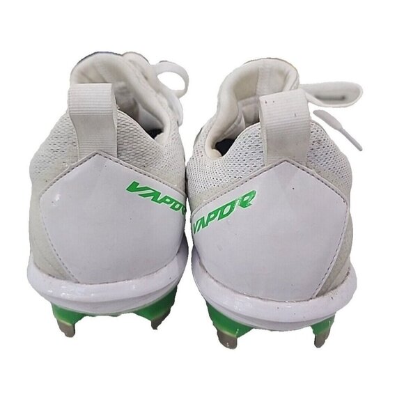 Nike Lunar Vapor Ultrafly Elite Baseball Cleats Green White 852686-303 Men's 13 - Picture 2 of 9